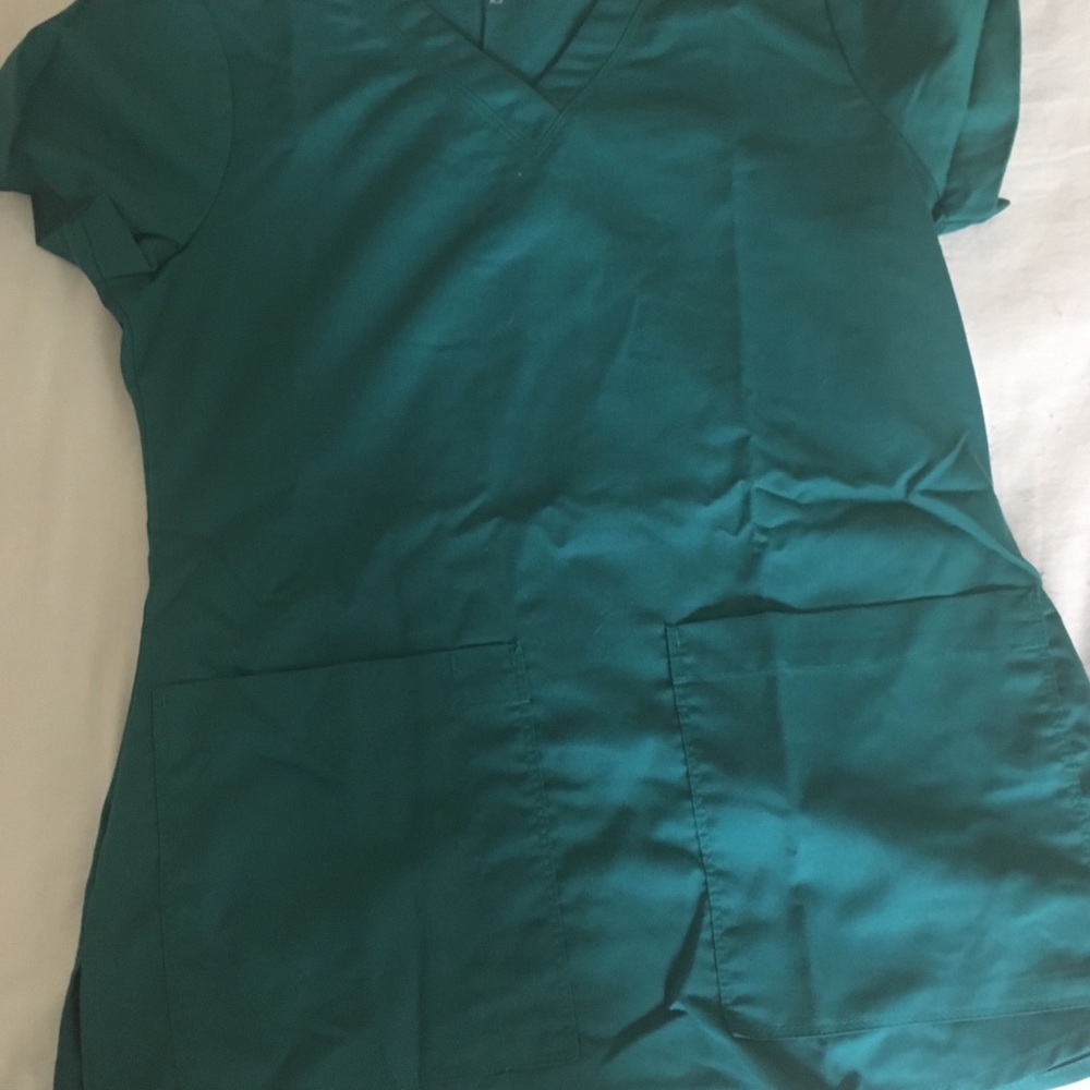 3 Scrub Tops - Picture 3 of 3